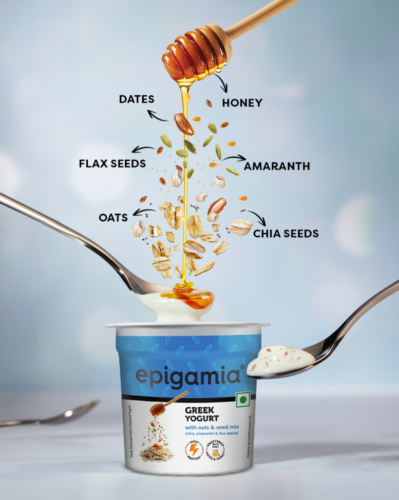 Epigamia Launches Oats & Seed Greek Yogurt for Healthy Snacking