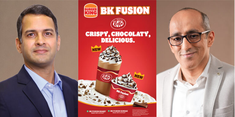 Burger King® India and Nestlé® KitKat® introduce the new BK® Fusion Range