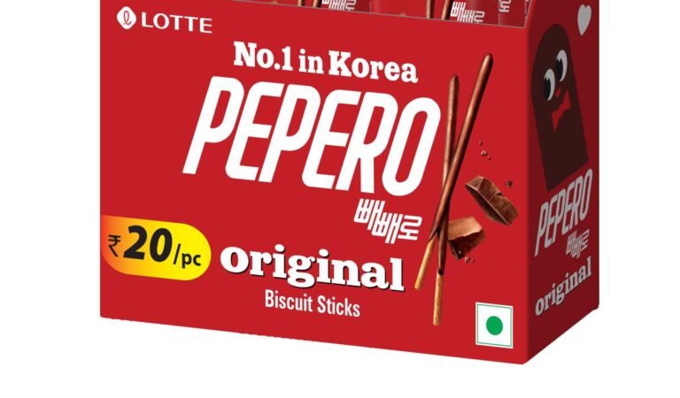Korean biscuit snack brand ‘Lotte PEPERO’ arrives in India  