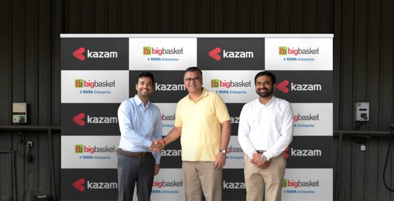 bigbasket expands its EV-first delivery network across 50 cities with Kazam-powered infrastructure