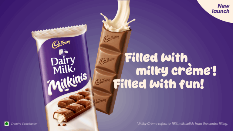 Cadbury Dairy Milk launches MILKINIS
