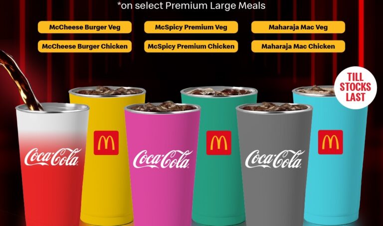 McDonald’s India adds a splash of Colour to Navratri with limited-edition Coca-Cola Colour-Changing Cups