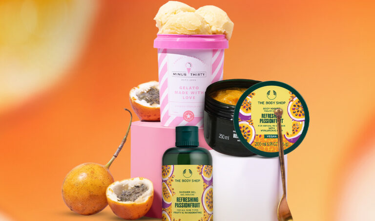 The Body Shop collaborates with Minus 30, taps into sensorial marketing with Passionfruit range