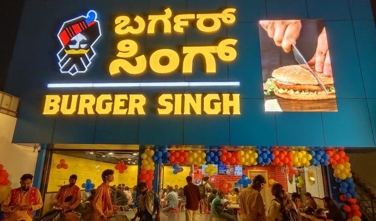 Burger Singh opens third outlet in Bengaluru, sets sights on 100 stores across Karnataka
