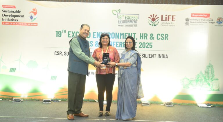 AWL Agri Business Ltd. honoured with Exceed Award for CSR excellence in nourishing young hearts