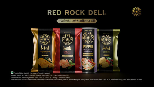 PEPSICO BRINGS GLOBAL GOURMET SNACKING EXPERIENCE TO INDIA WITH THE LAUNCH OF RED ROCK DELI CHIPS