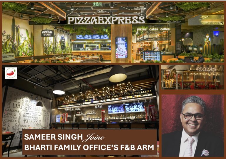 Sameer Singh Joins Bharti Family Office’s Hospitality and Dining Arm as Head of Strategic Expansion
