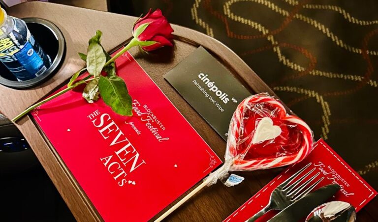 Cinépolis VIP hosts a seven-course premium dining experience inside the cinema