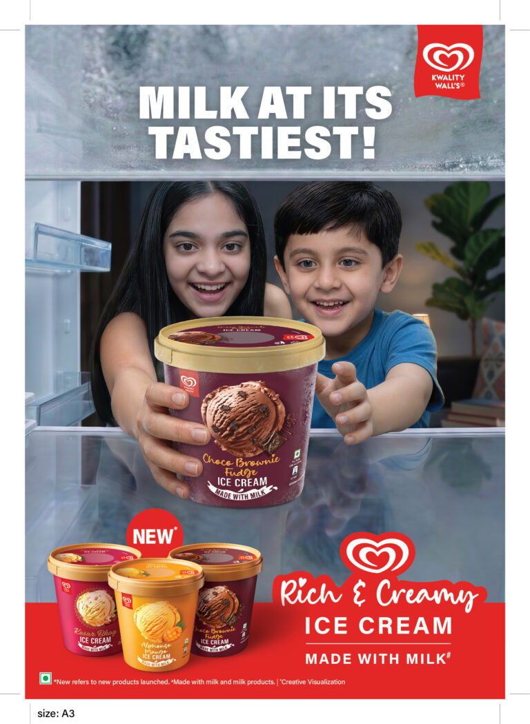 Kwality Wall’s Creamier In-Home Ice Cream Range this Summer