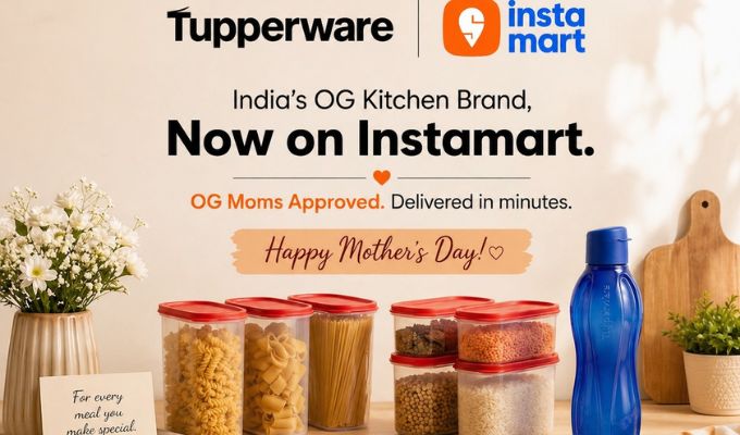 Tupperware Expands Quick Commerce Play with Instamart