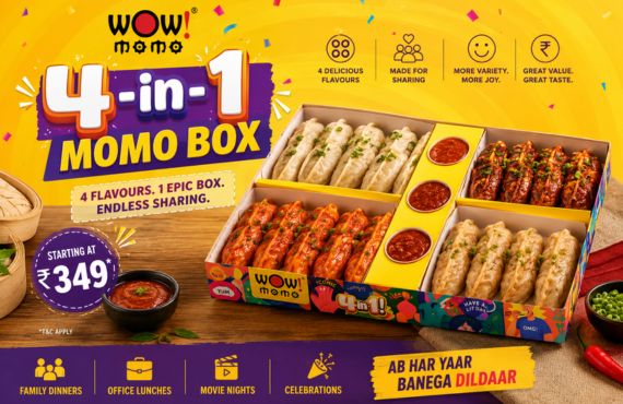 Wow! Momo Introduces India's First 4-in-1 Momo Box for the Ultimate Sharing Feast