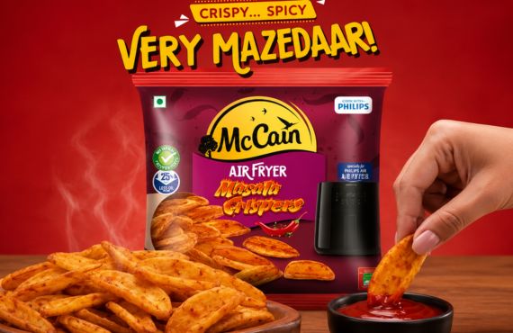 McCain's New Masala Crispers Bring Air Fryer Convenience to Frozen Snacks