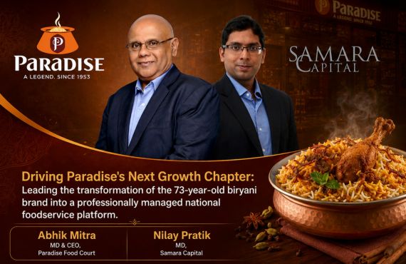 Paradise Biryani's Second Serving: How Samara Capital is Cooking Up India's Next Organised Food Brand
