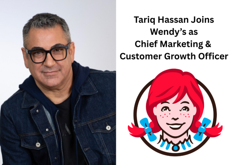 Wendy’s Appoints Tariq Hassan as Chief Marketing & Customer Growth Officer